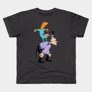 Doof and Perry Dancing Kids T-Shirt